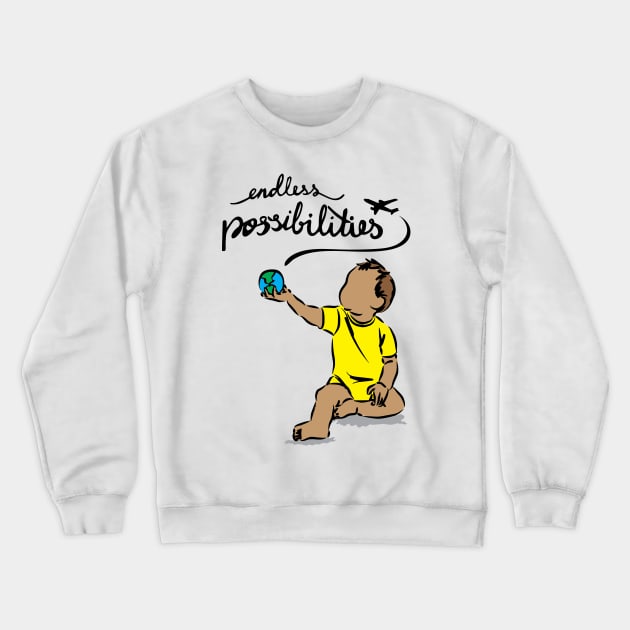 Endless Possibilities Crewneck Sweatshirt by AmazingArtMandi